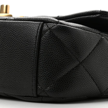 Chanel Caviar Quilted Small Twist Your Buttons Flap Black 10 of 11