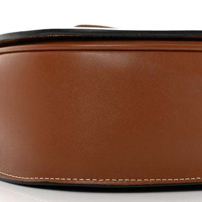 Celine Smooth Calfskin Cuir Triomphe Folco Crossbody Bag Tan 10 of 13