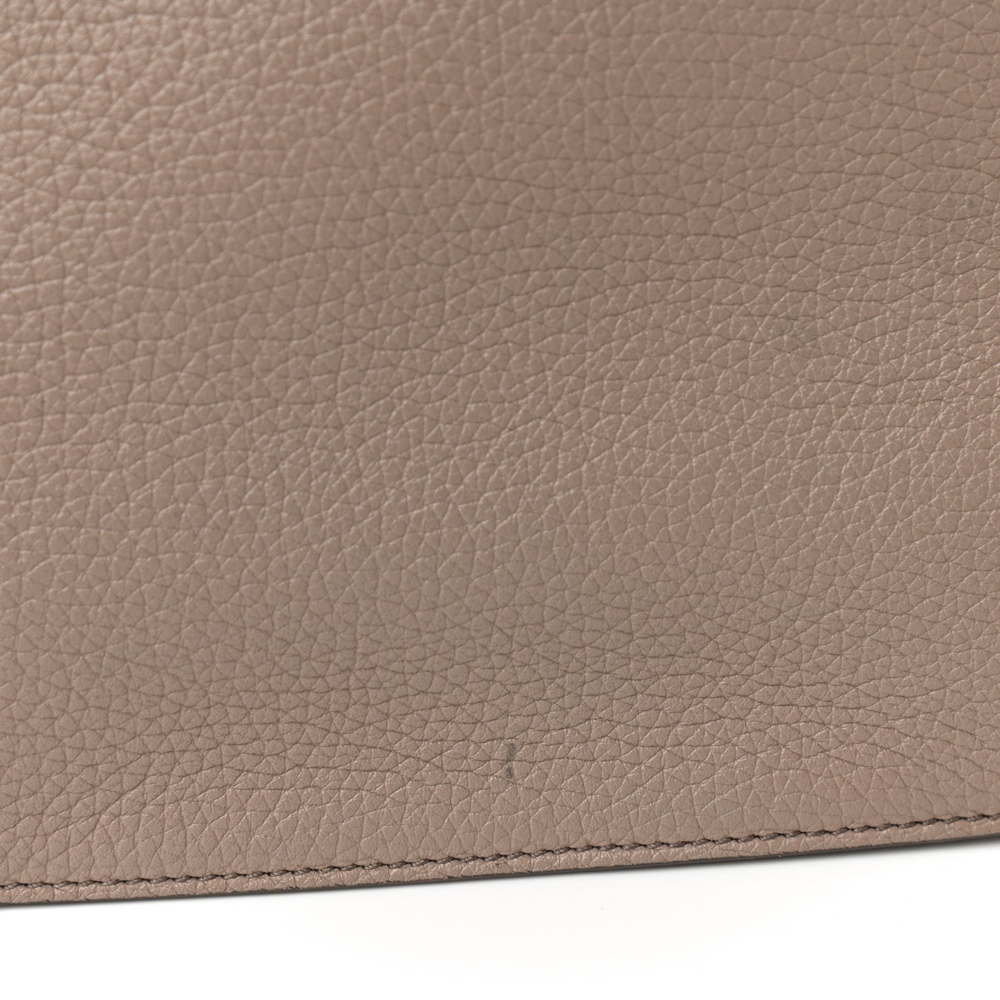 Grained Calfskin Large T Clasp Tara Crossbody Bag Silk Taupe