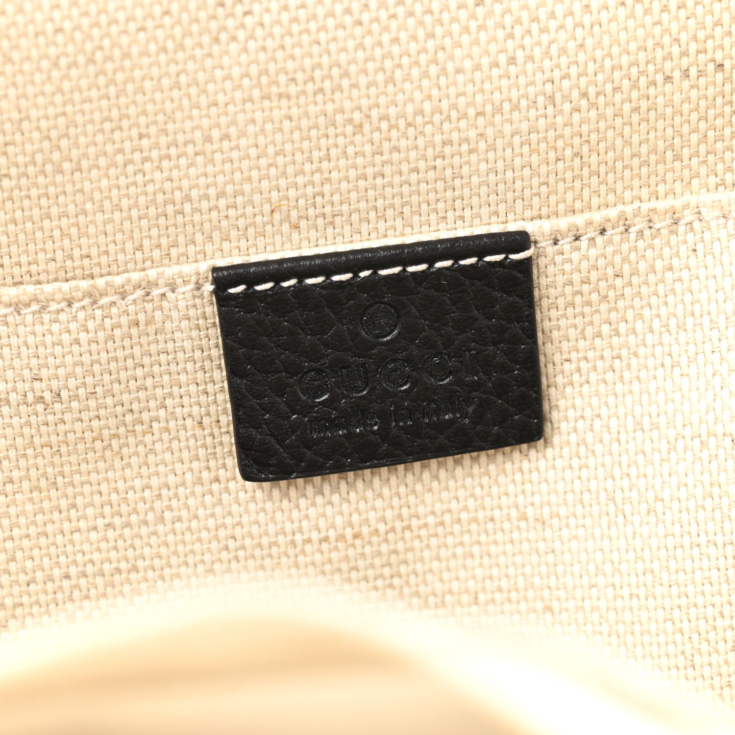 Gucci Pebbled Calfskin Soho Chain Backpack Black 6 of 15