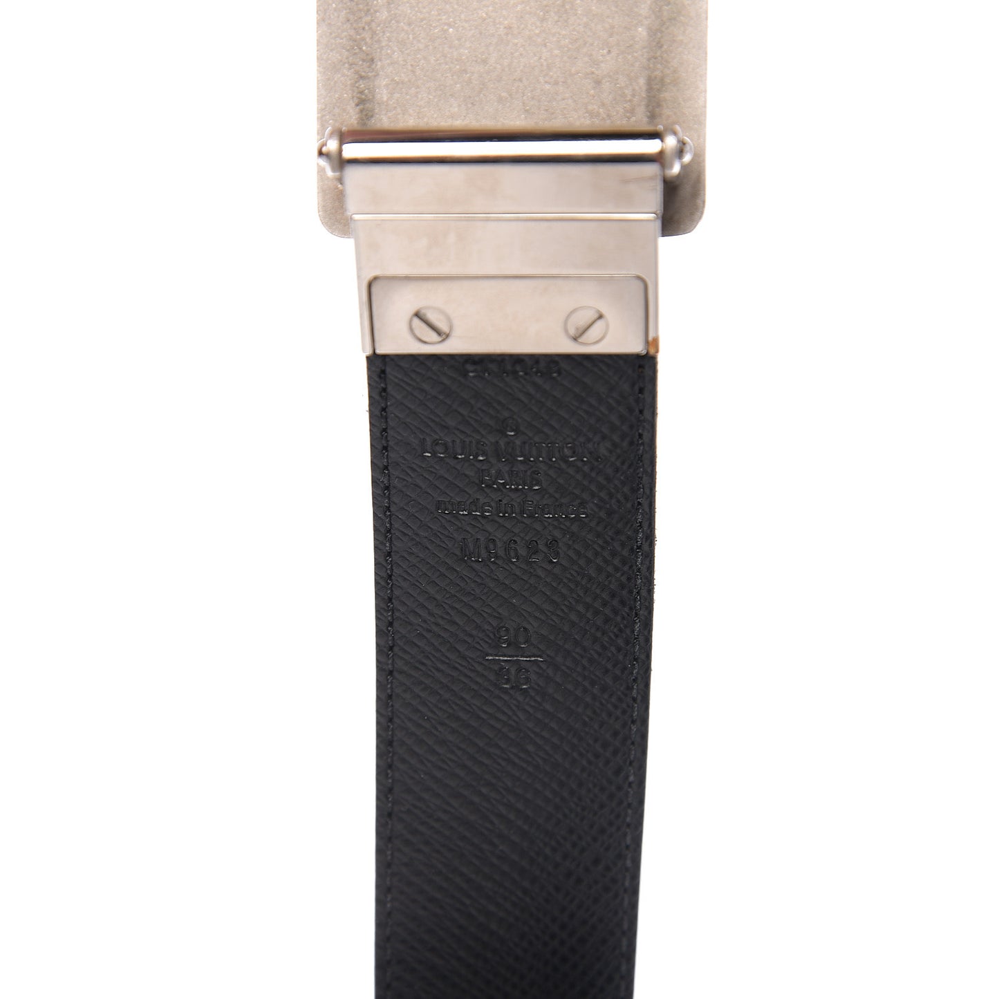 Damier Graphite 35mm LV Inventeur Reversible Belt 90 36
