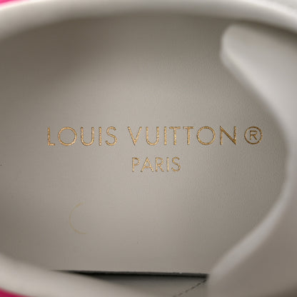 Louis Vuitton Monogram Time Out Sneakers 37 White Pink 7 of 12