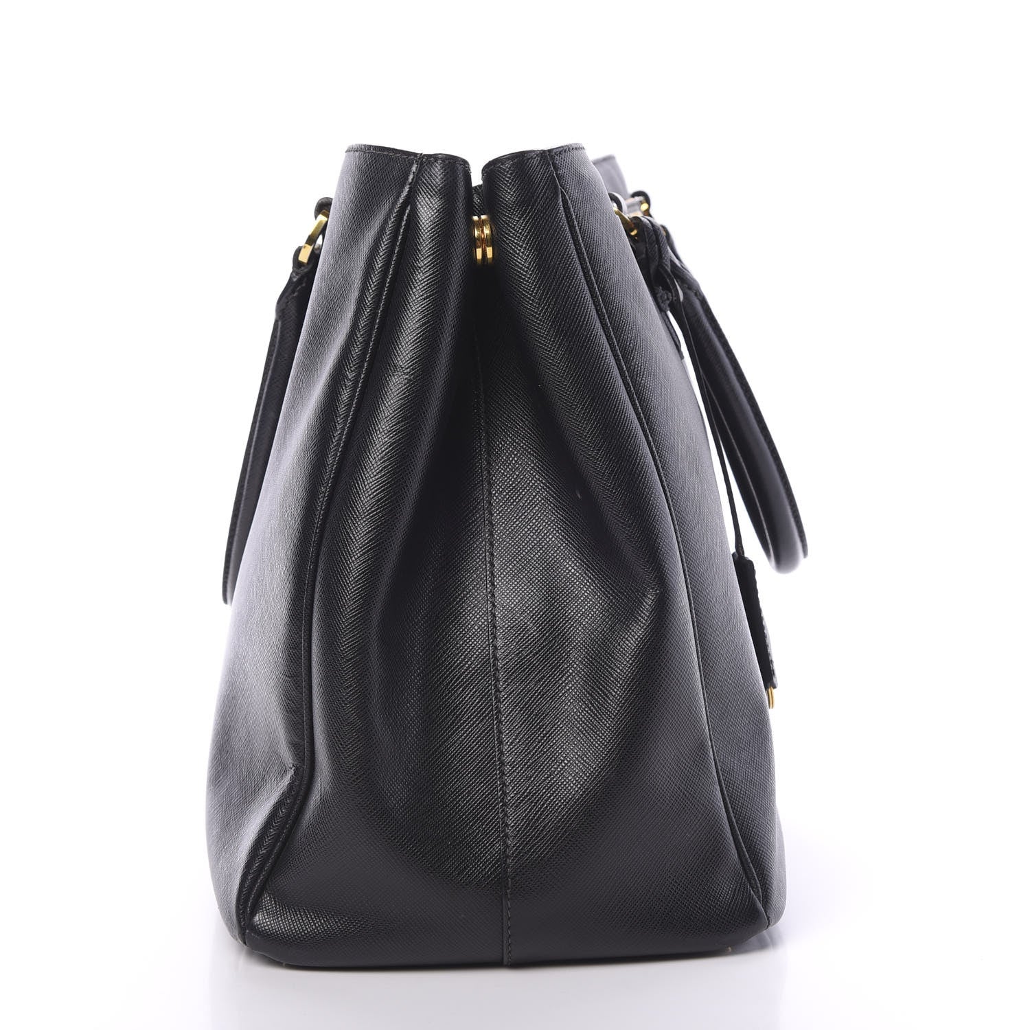 Prada Saffiano Lux Medium Tote Black 14 of 18