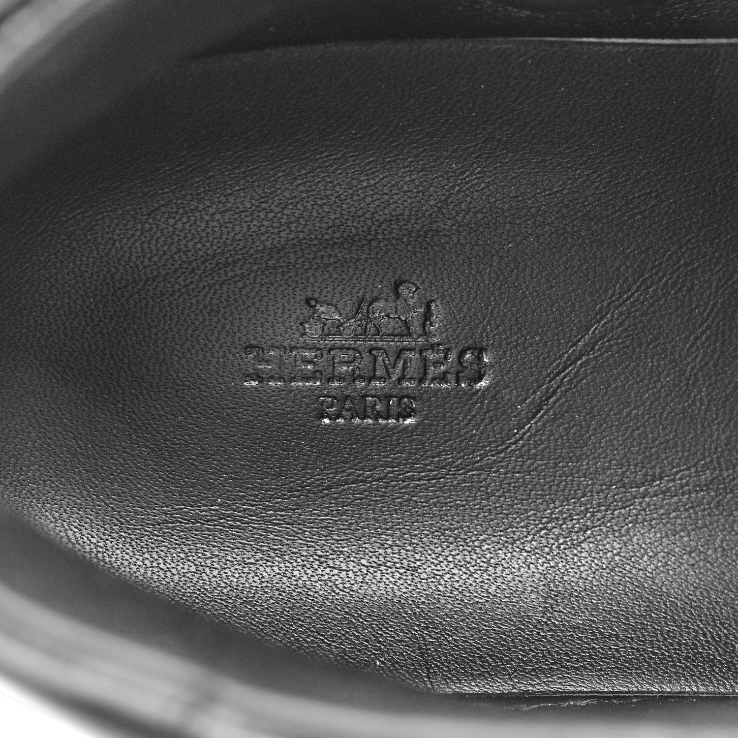 Hermes Calfskin Mens Daydream Sneakers 44 Black 8 of 10