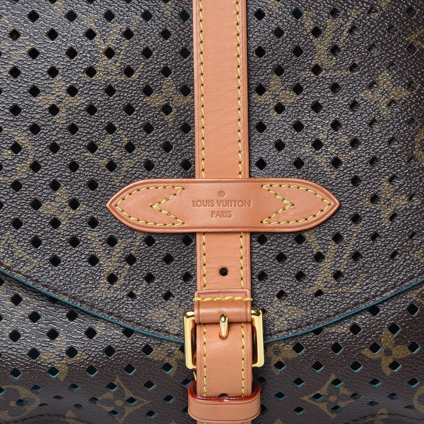 Monogram SC Flore Saumur Teal