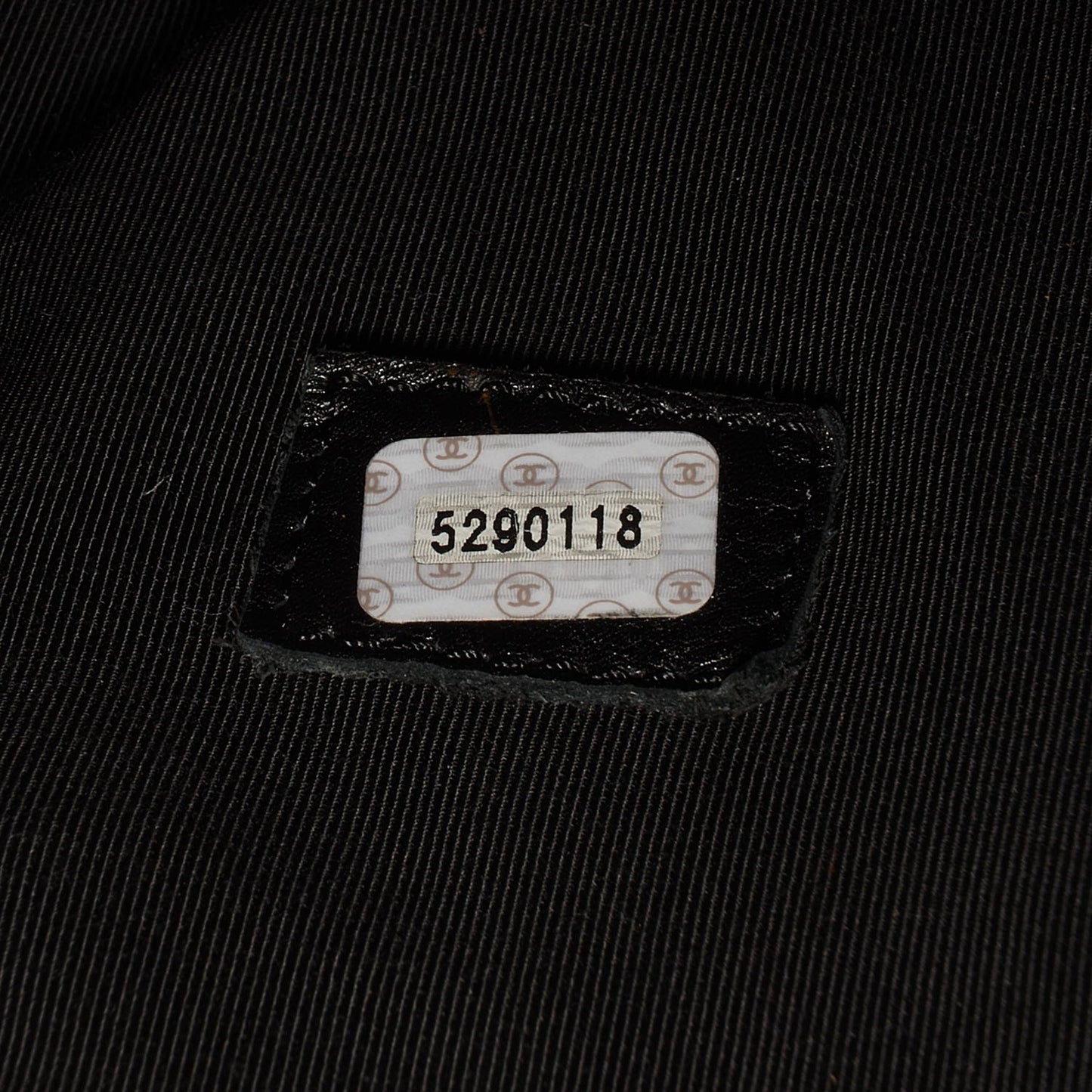 Caviar Large CC Shoulder Bag Black