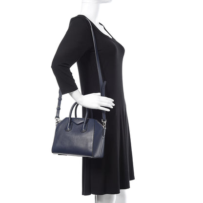 Givenchy Sugar Goatskin Mini Antigona Navy 2 of 15