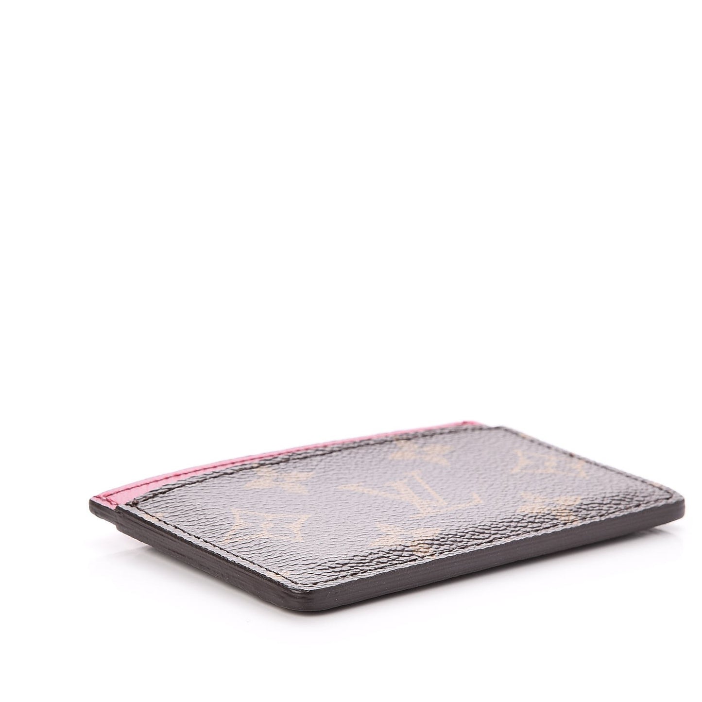 Monogram Card Holder Fuchsia