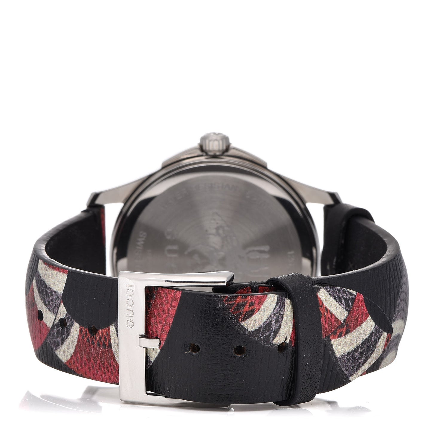 Stainless Steel Calfskin 38mm Le Marche Des Merveilles Snake Quartz Watch Black