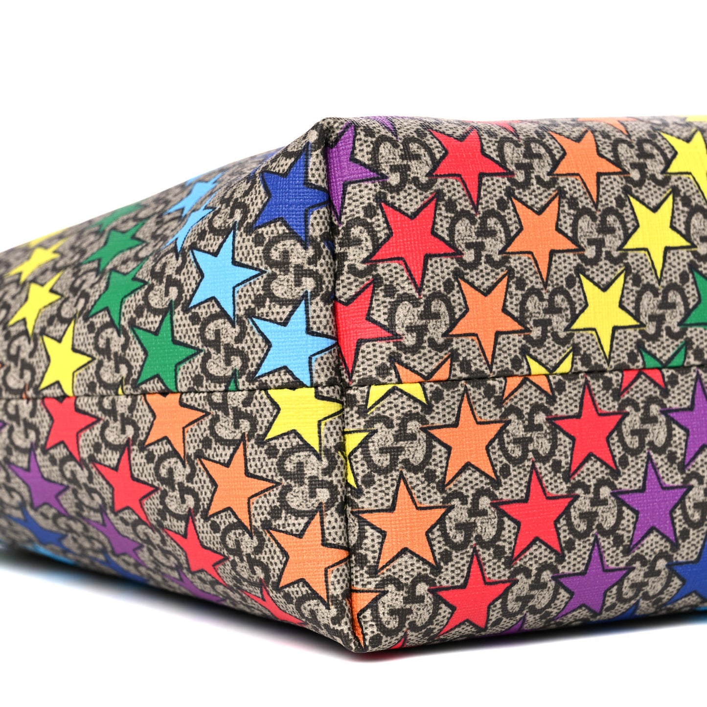 GG Supreme Monogram Childrens Star Print Tote Multicolor