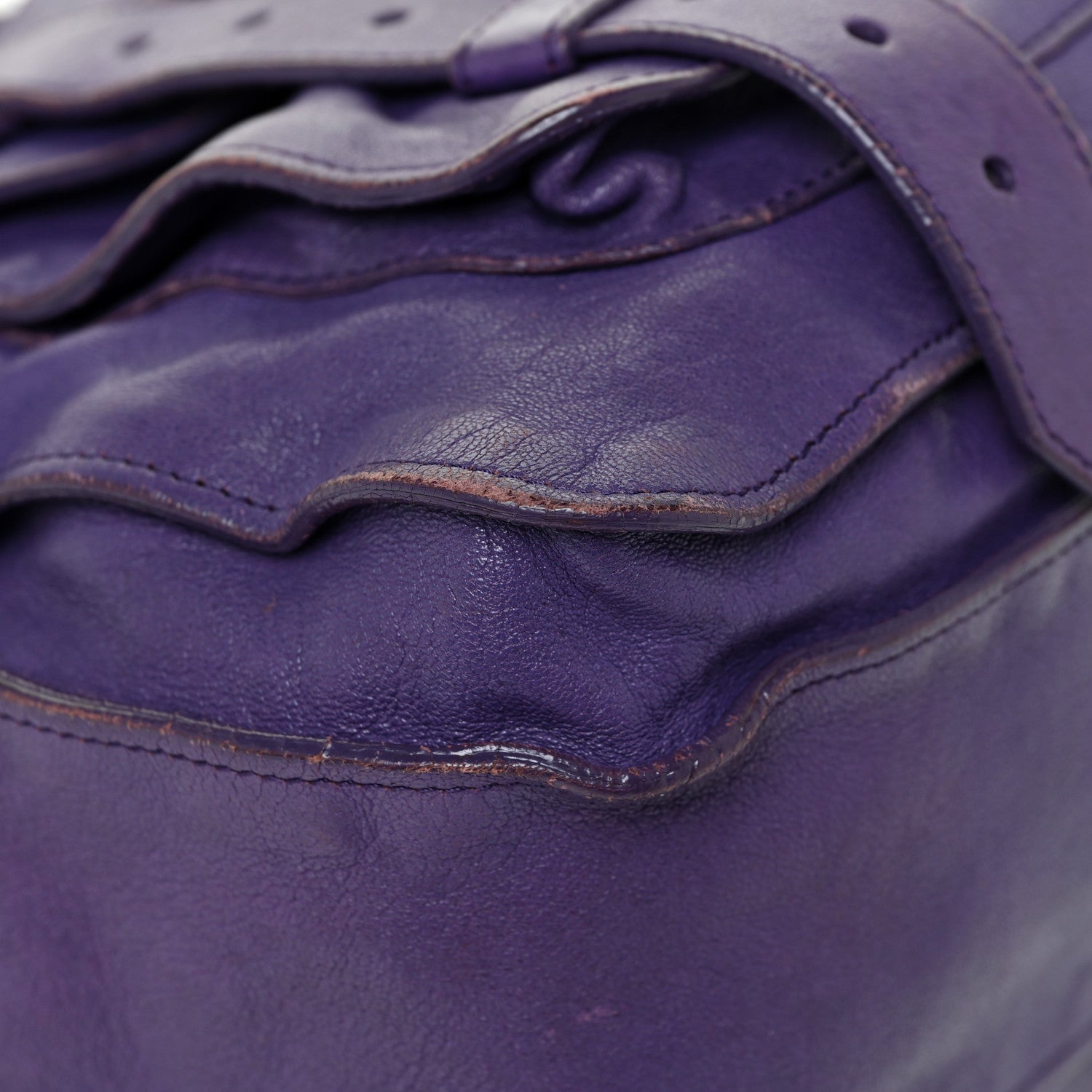 Proenza Schouler Lambskin Medium PS1 Satchel Purple Rain 25 of 30