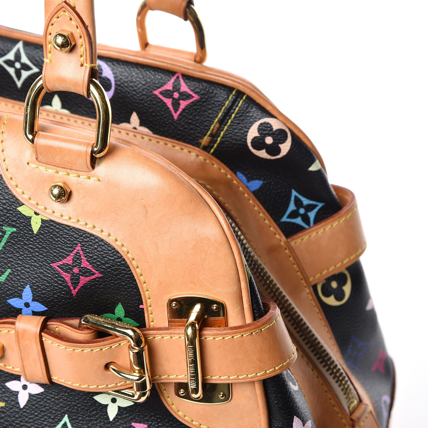 Louis Vuitton Monogram Multicolor Claudia Black 19 of 19