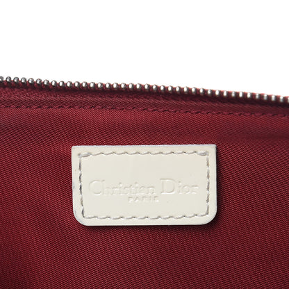 Christian Dior Monogram Mini Saddle Pochette Red 6 of 13