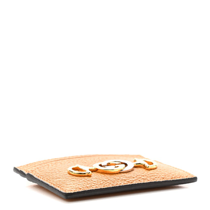 Gucci Grainy Calfskin Zumi Card Holder Sun Oil 4 of 6