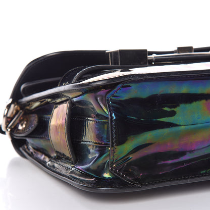 Proenza Schouler Holographic Patent Mini PS11 Classic Shoulder Bag Oil Slick 7 of 14