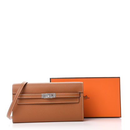Hermes Epsom Kelly Wallet To Go Gold 11 of 11