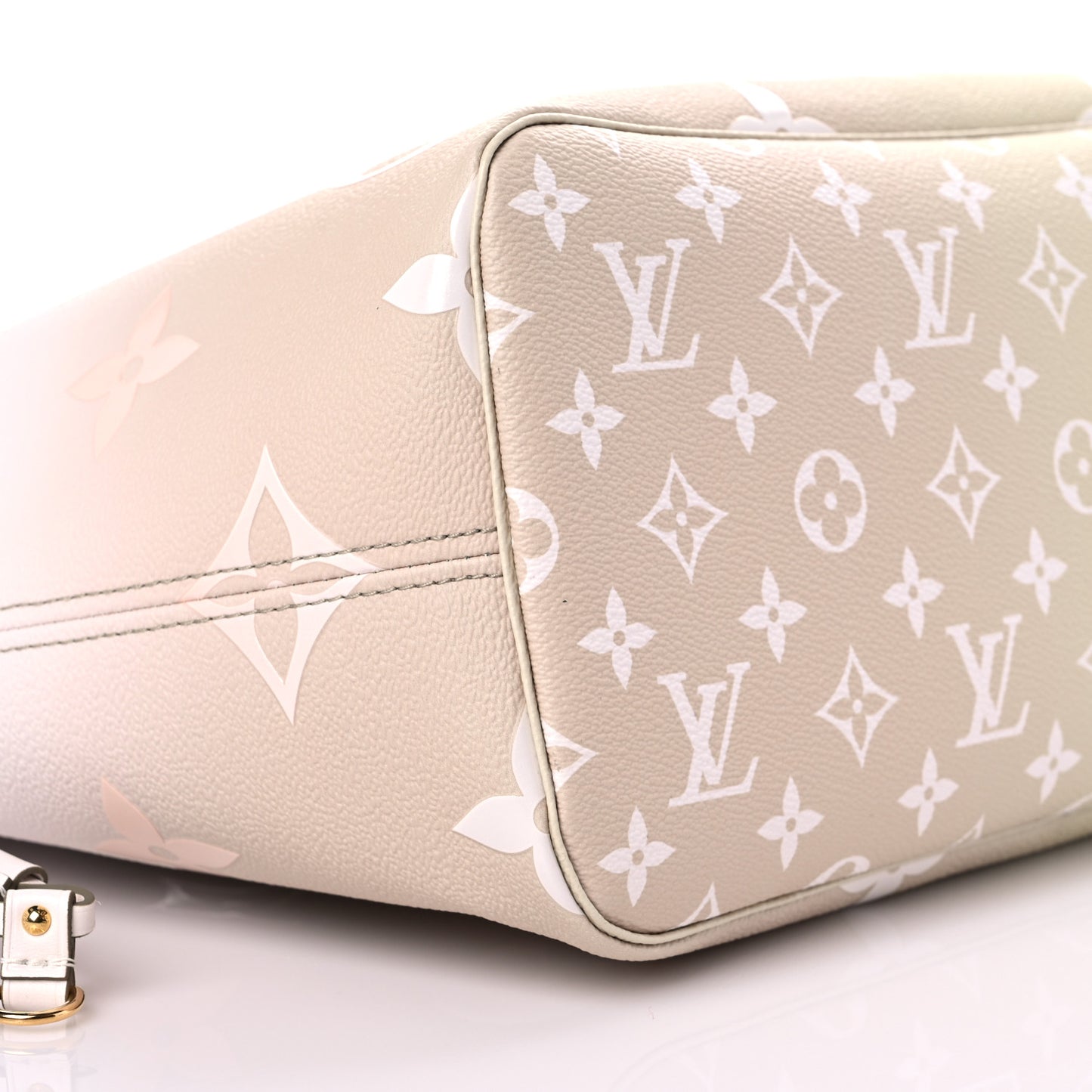 Monogram Giant Spring In The City Neverfull MM Sunset Kaki