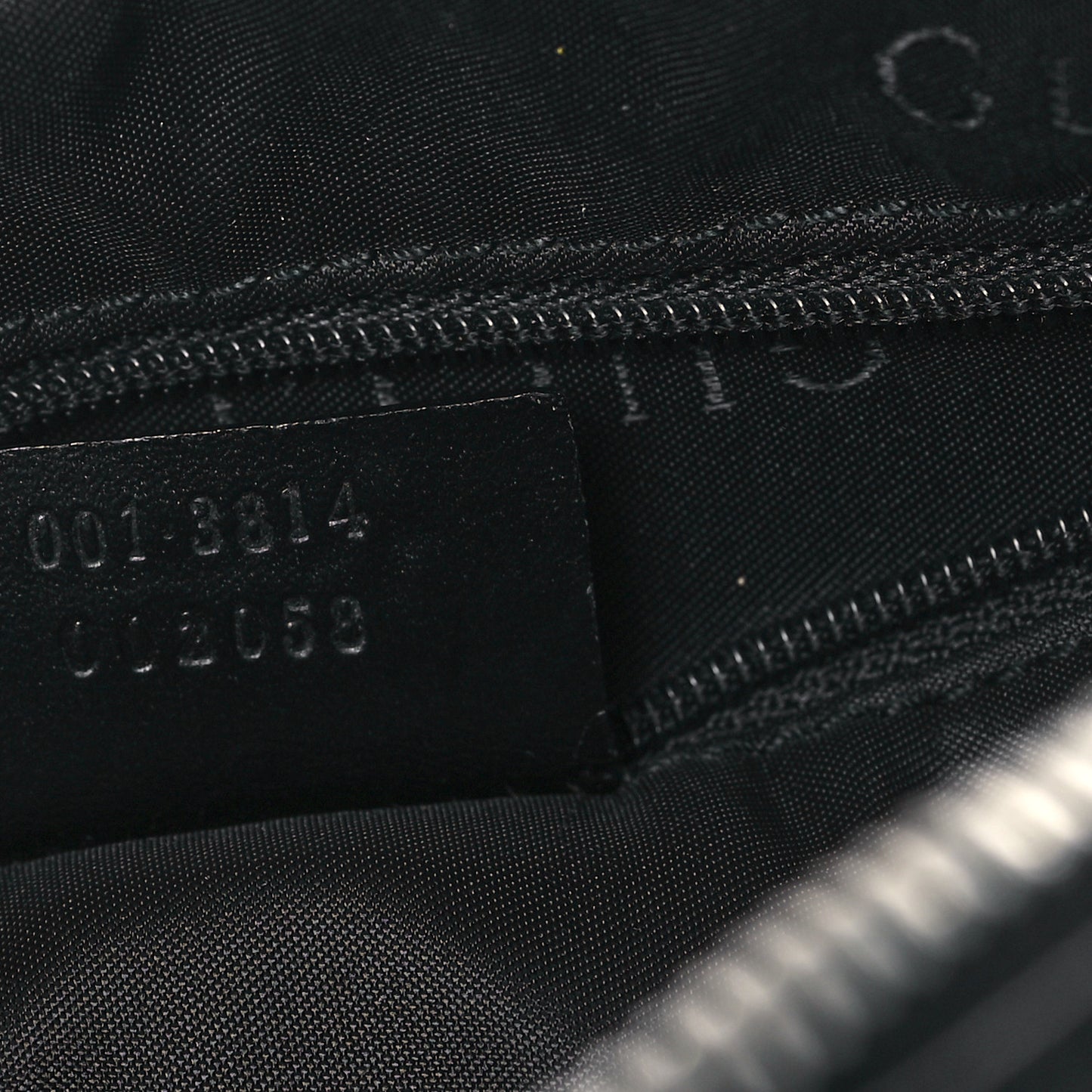 Monogram GG Small Clasp Hobo Black