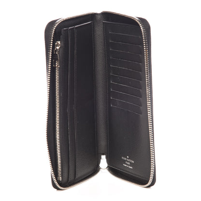 Louis Vuitton Epi Zippy Vertical Wallet Black 5 of 11
