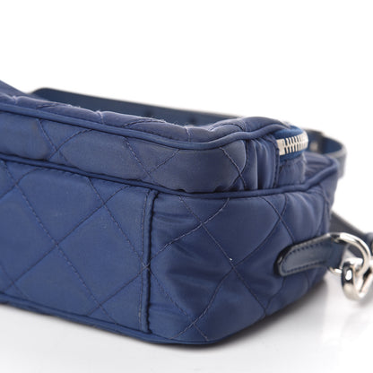 Prada Nylon Tessuto Impuntu Quilted Crossbody Bag Royal Blue 9 of 10
