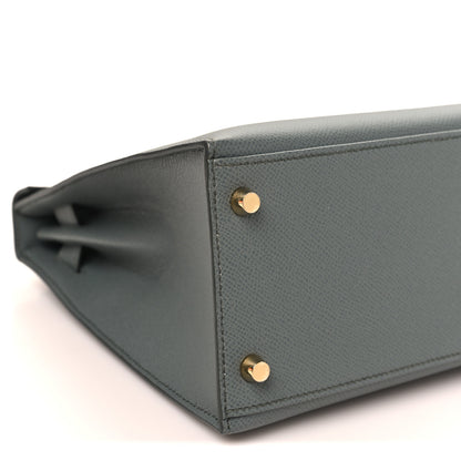 Hermes Epsom Kelly Sellier 28 Vert Amande 9 of 11