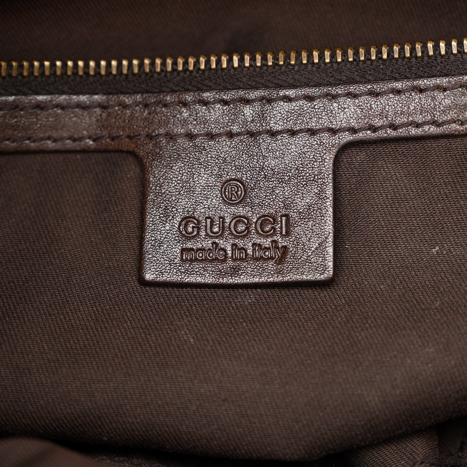 Gucci Monogram Medium Interlocking Icon Shoulder Bag Dark Brown 6 of 11