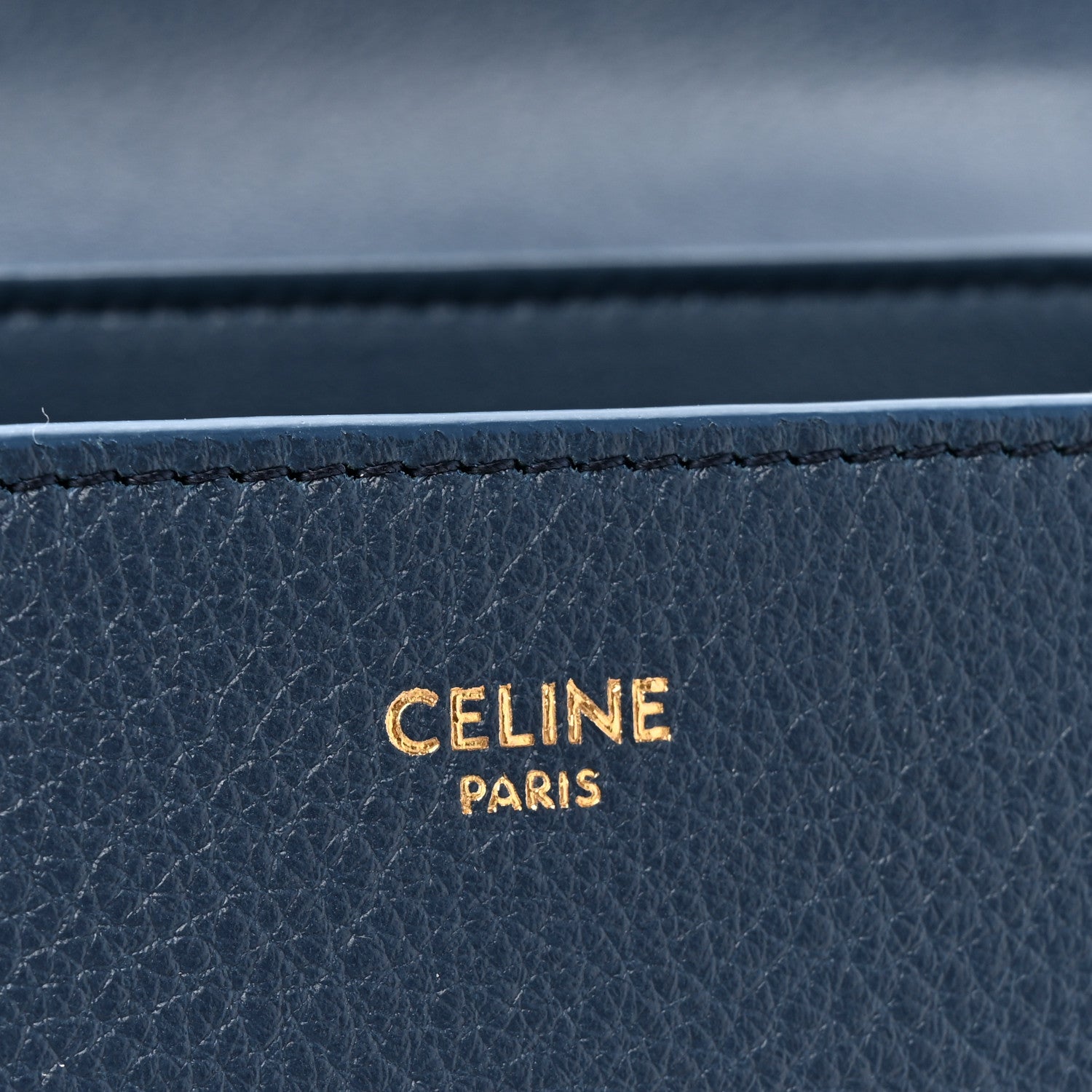 Celine Supple Grained Calfskin Teen Nino Teal Blue 7 of 11