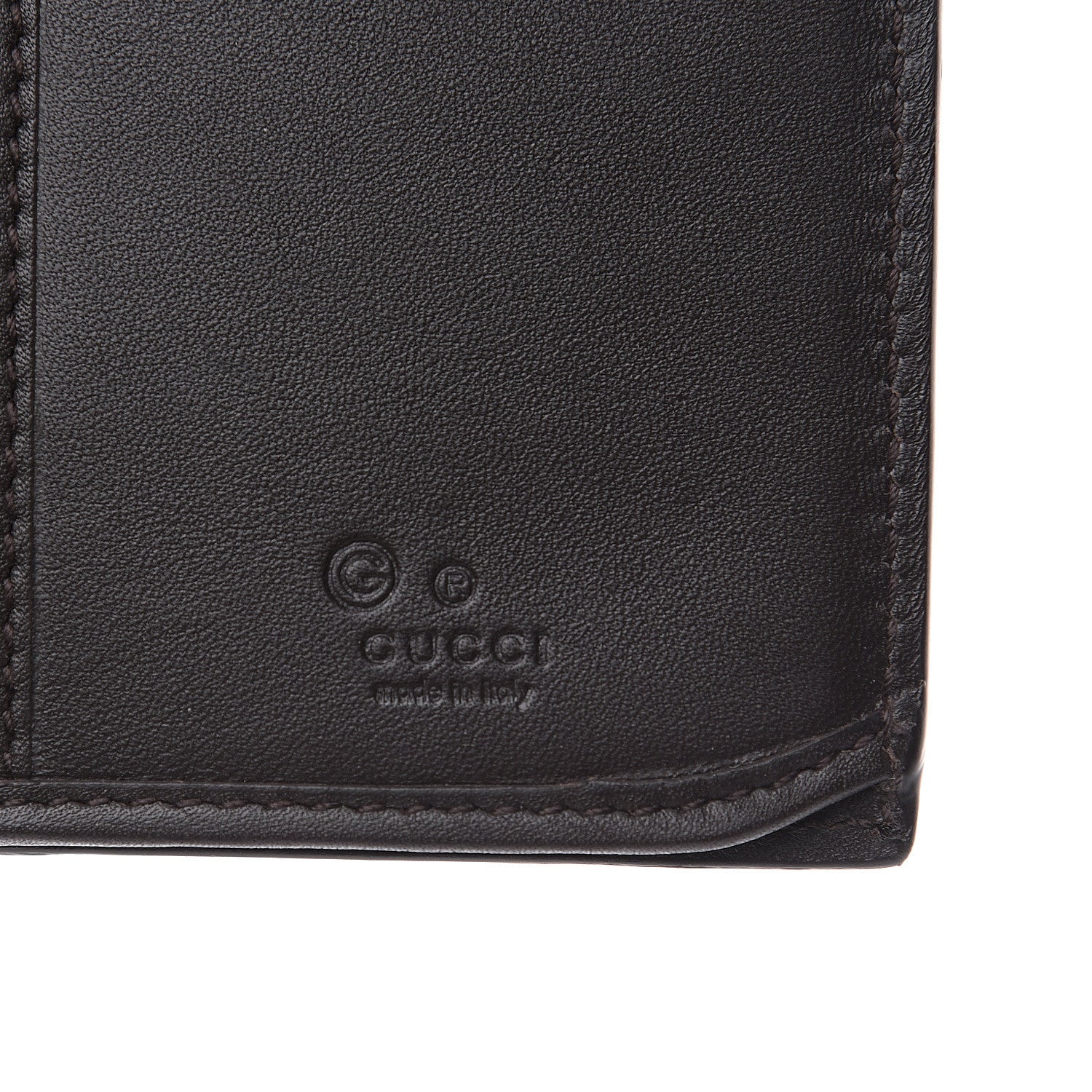 Gucci Microguccissima Bi-Fold Organizer Wallet Testa di Moro 5 of 7