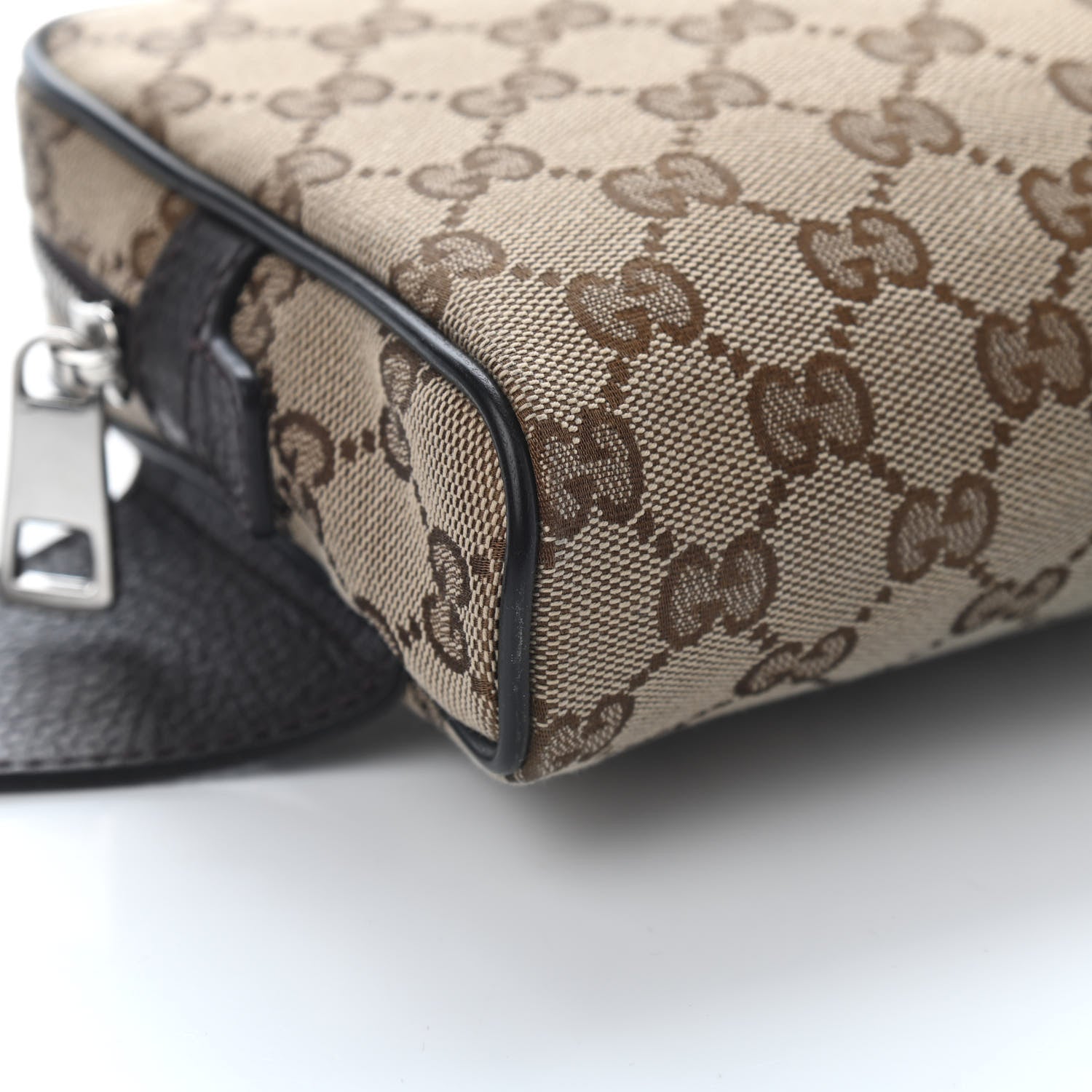 Gucci Monogram Belt Bag Dark Brown 8 of 9