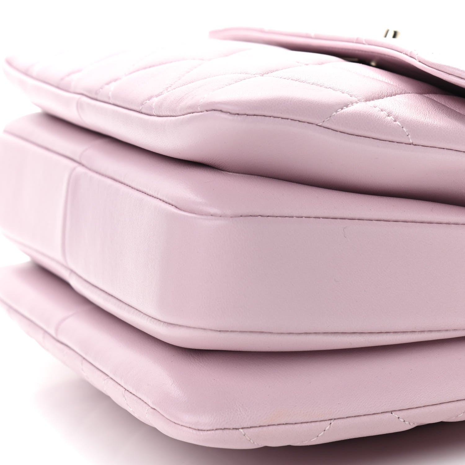 Chanel Lambskin Quilted Small Trendy CC Flap Dual Handle Bag Light Pink 9 of 9