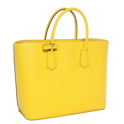 Prada Saffiano Cuir Front Pocket Tote Girasole 3 of 10