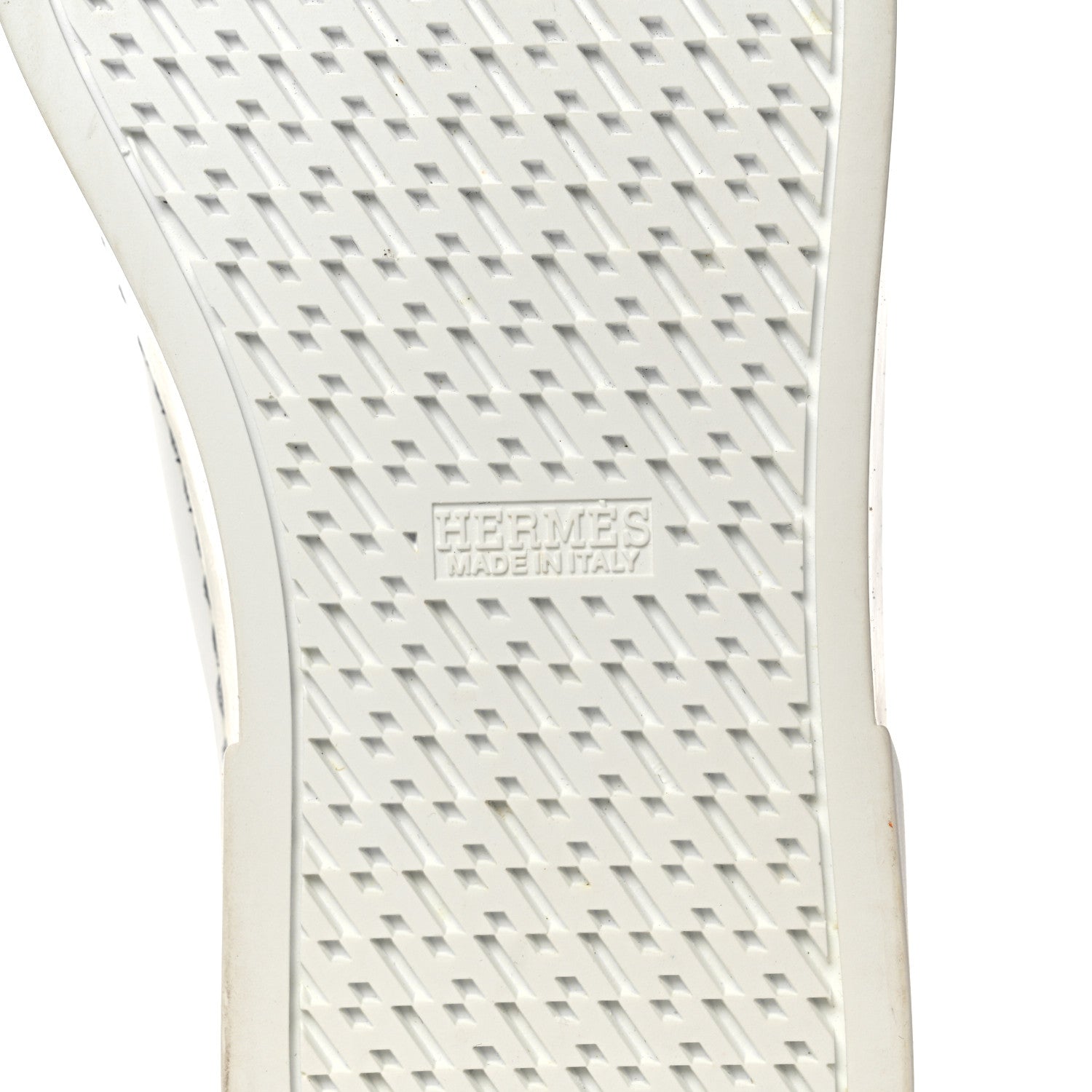 Hermes Calfskin Epsom Womens Velvet Sneakers 37 White Silver 6 of 11