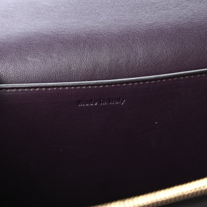 Celine Shiny Smooth Calfskin Medium Frame Shoulder Bag Velvet Desert 8 of 10