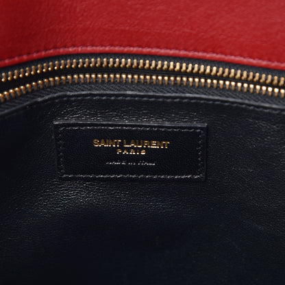 Saint Laurent Calfskin Small Sac De Jour Oxblood 8 of 12