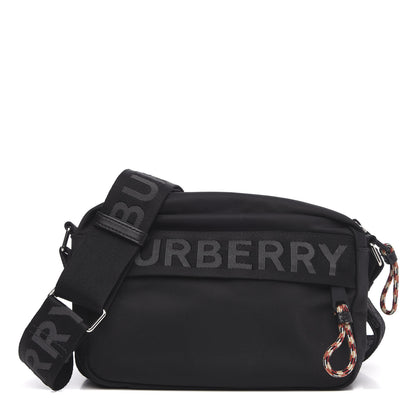 Burberry Nylon Logo Detail Crossbody Bag Black 1 of 9