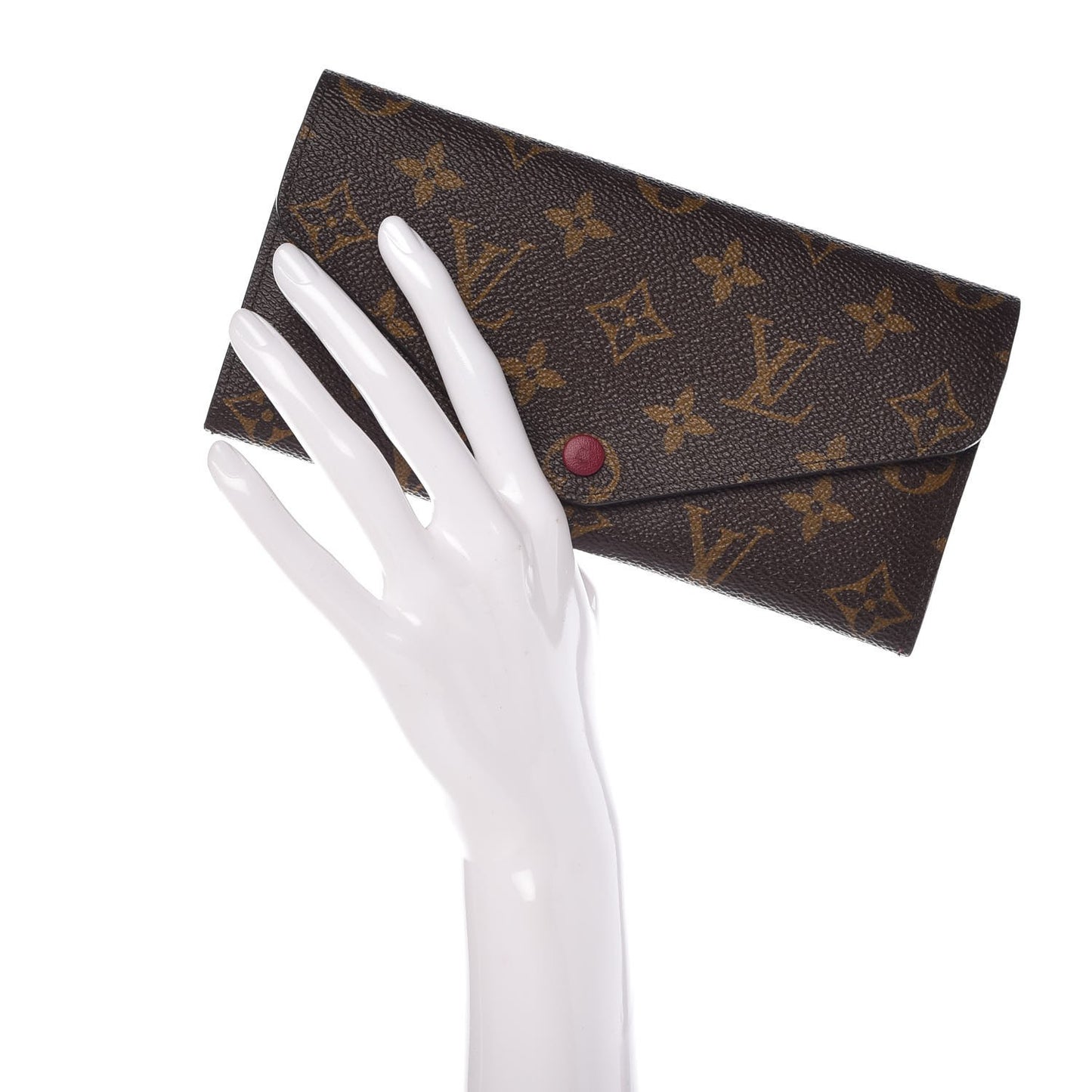 Monogram Josephine Wallet Fuchsia