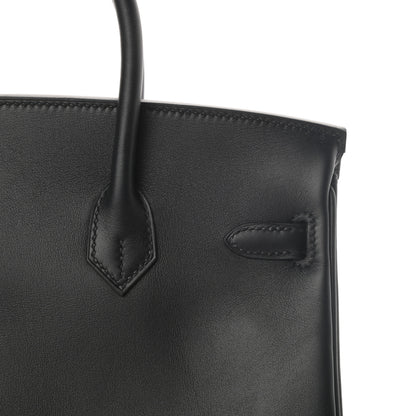 Hermes Swift Birkin 25 Black 8 of 36