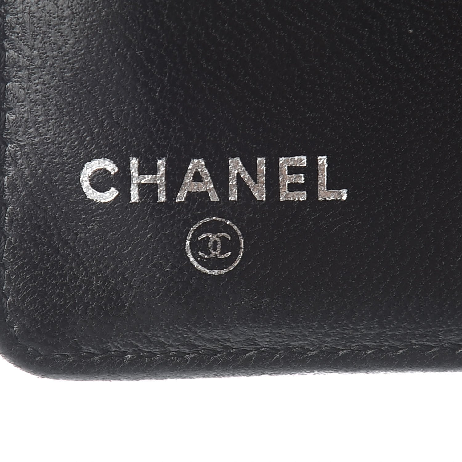 Chanel Patent Calfskin Lucky Symbols Yen Wallet Black 6 of 9