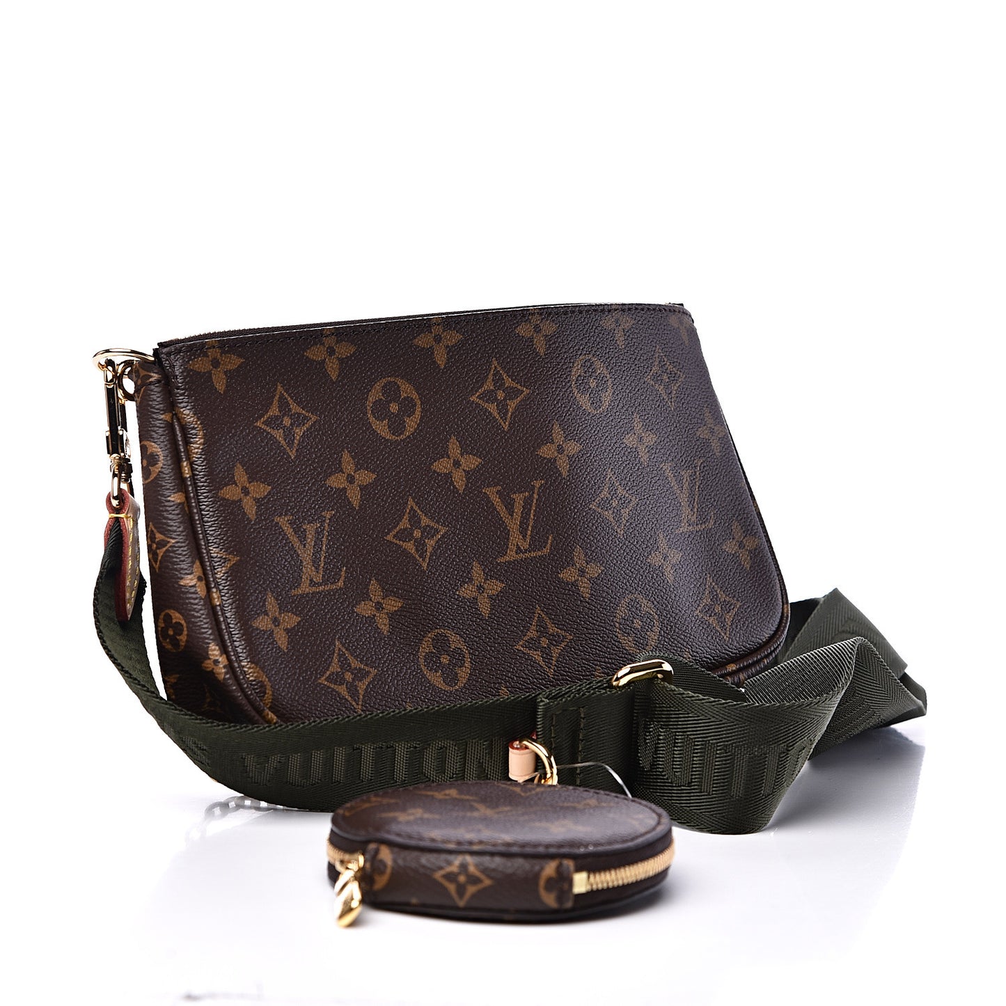 Monogram Multi Pochette Accessories Kaki