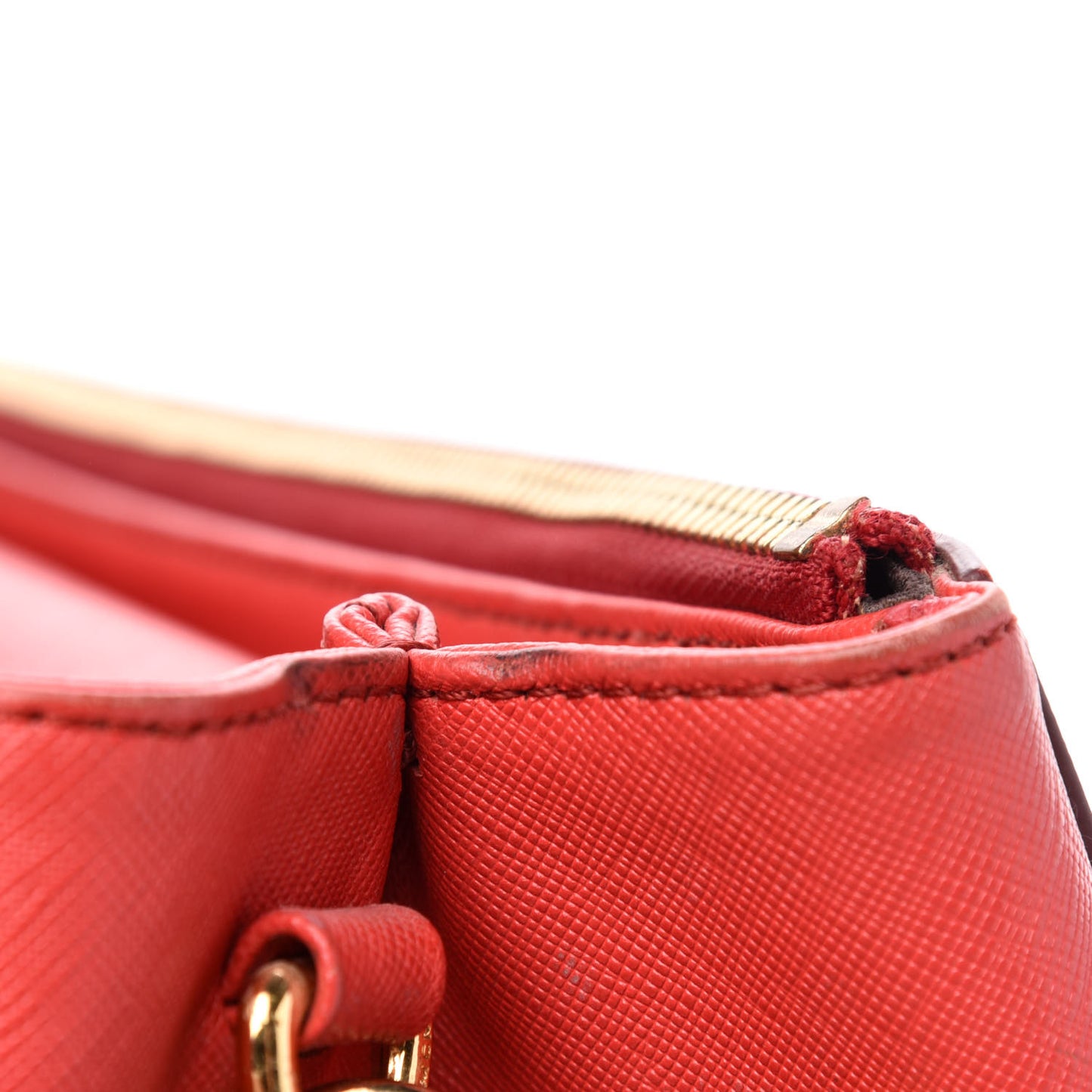 Saffiano Nuovo Tote Hot Coral