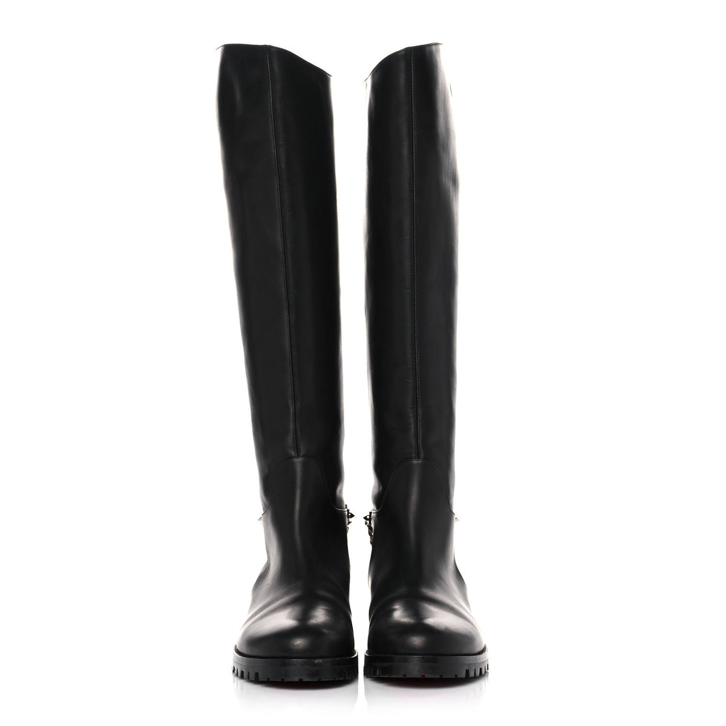 Calfskin Ingrassato Croche Cate 20 Boots 41 Black