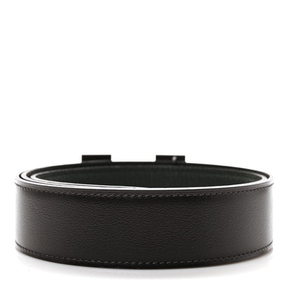 Hermes Box Togo So Black 32mm H Belt 80 32 Black Vert Fonce 2 of 5
