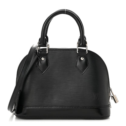 Louis Vuitton Epi Alma BB Black 1 of 10