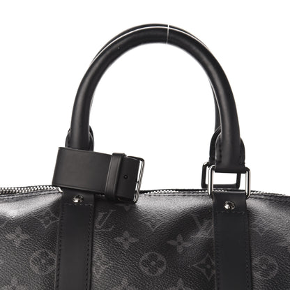 Louis Vuitton Monogram Eclipse Keepall Bandouliere 45 9 of 10