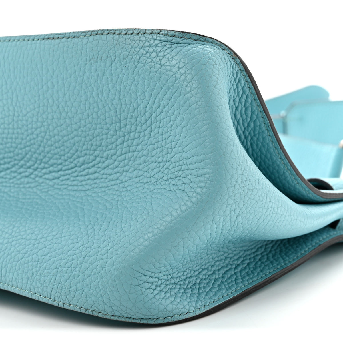 Hermes Taurillon Clemence Jypsiere 34 Bleu Atoll 10 of 14
