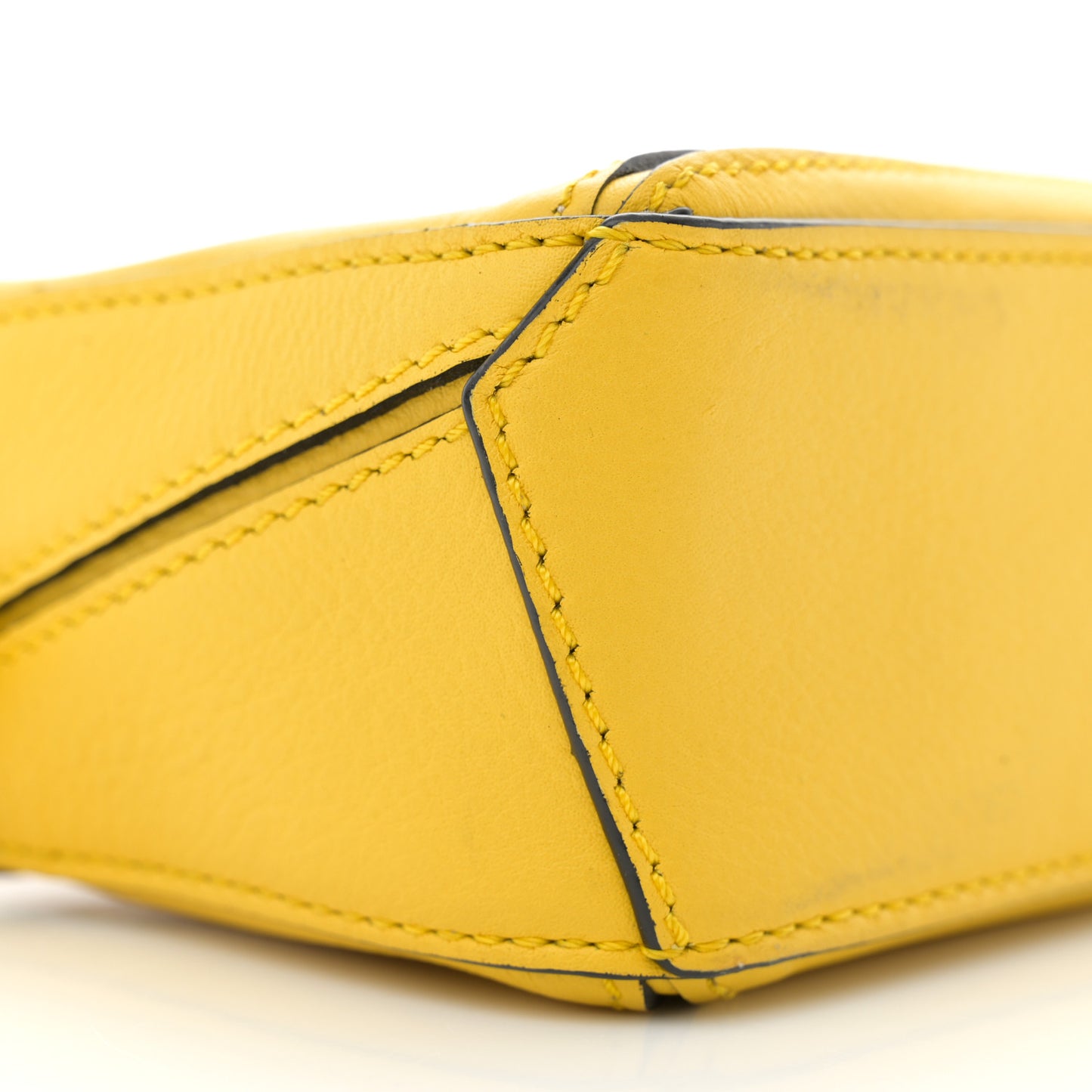 Calfskin Nano Puzzle Bag Yellow