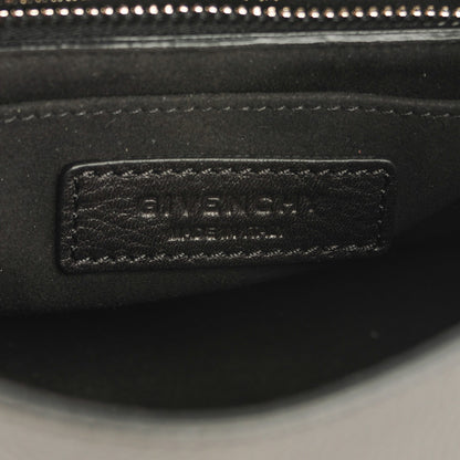 Givenchy Grained Calfskin Mini Shark Lock Satchel Black 6 of 7