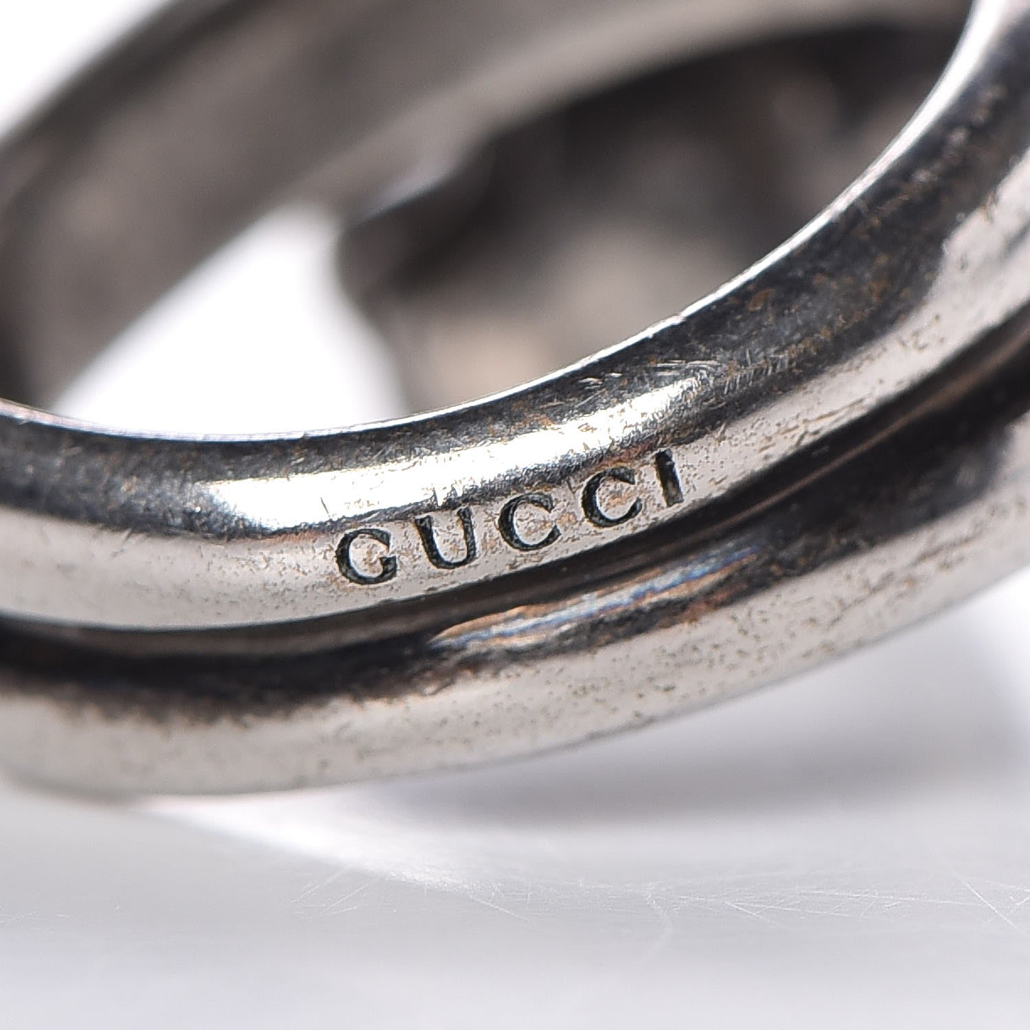 Gucci Tiger Head Swarovski Crystals Ring 7 Metallic 5 of 7