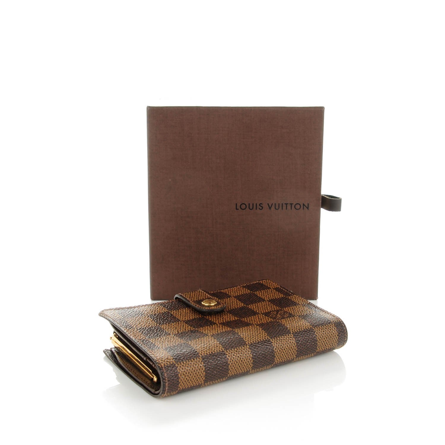 Louis Vuitton Damier Ebene French Purse Wallet 4 of 8