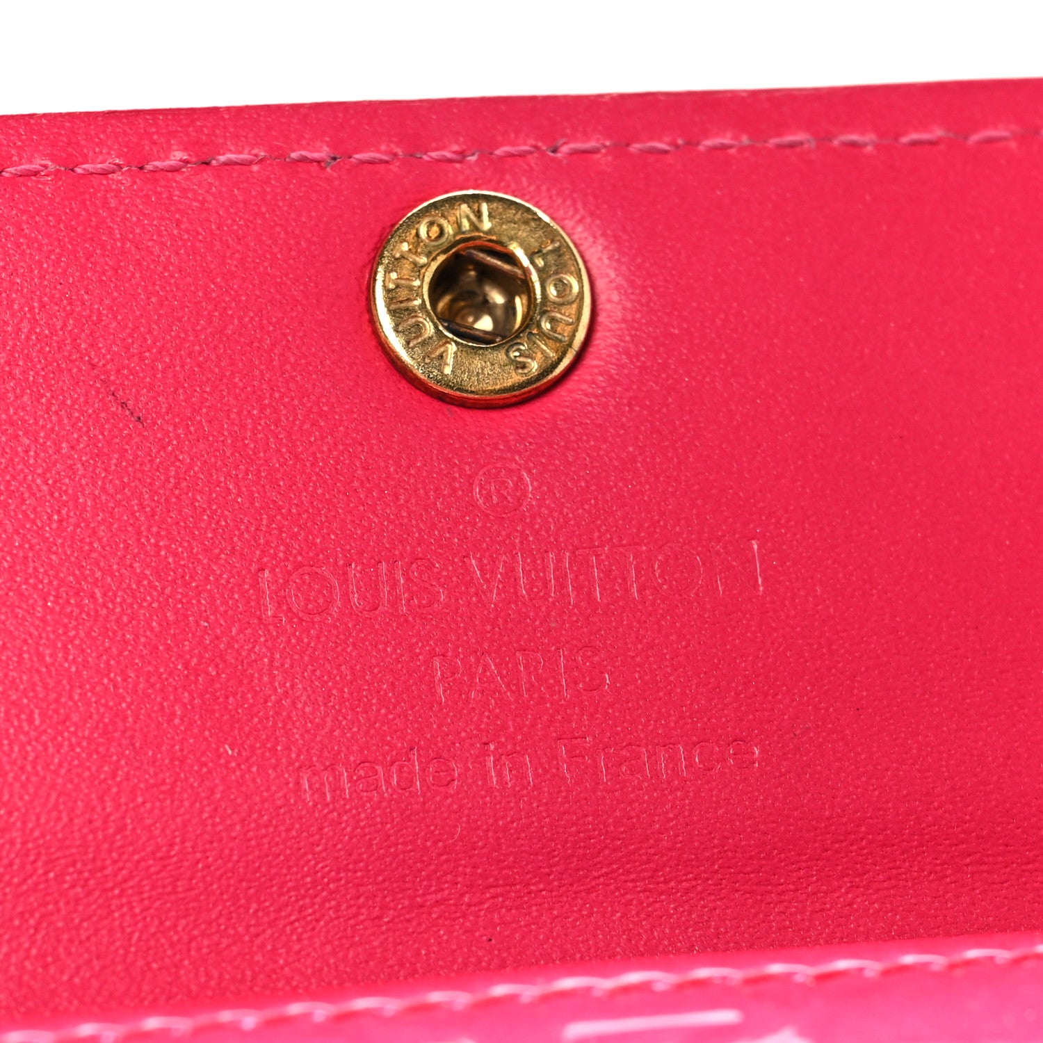 Louis Vuitton Vernis Ludlow Wallet Fuchsia 6 of 6